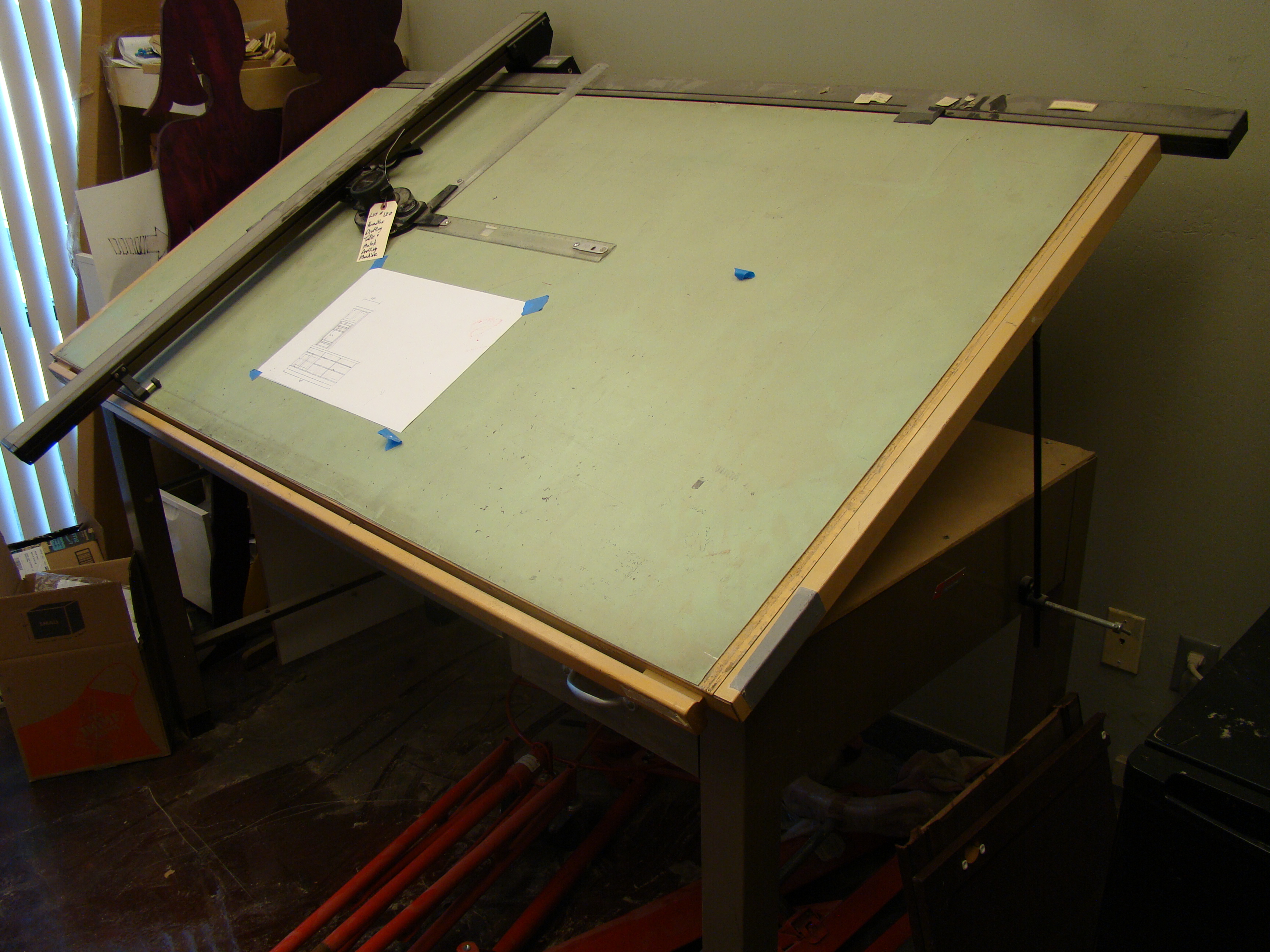 drafting table machine