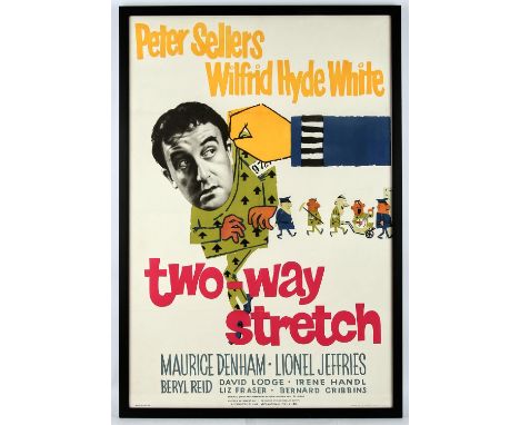 Two Way Stretch (1960), British One Sheet, 40 x 27 inches, framed and glazed, printed by Stafford and Co, backed. Director Ro