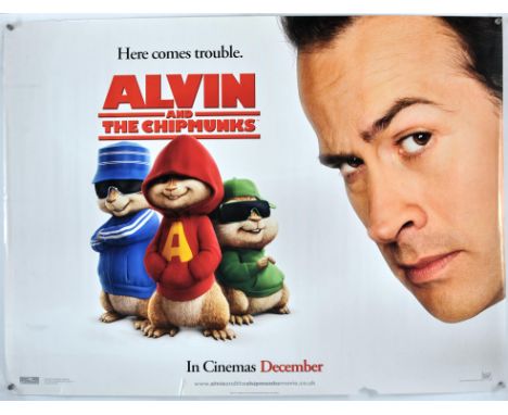 Fifteen British Quad film posters, includes: How to Lose A Guy in 10 Days; The Ninth Gate; Alvin and the Chipmunks; Zoo Keepe