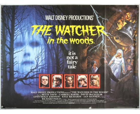 Fifteen British Quad film posters, includes: The Black Cauldron; The Watcher in the Woods; One of our Dinosaurs is Missing; P