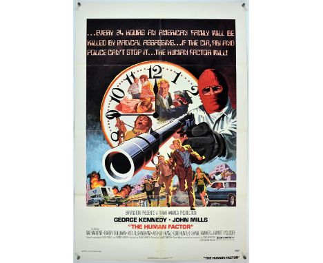 The Human Factor (1975), US 1 Sheet, 41 x 27 inches, folded, NSS No. 75/227Director Edward DmytrykStars George Kennedy, John 