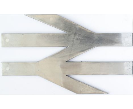 British Railways locomotive DOUBLE ARROW large cabside emblem as fitted to various diesel classes including class 37 &amp; 47