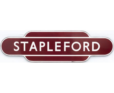 Totem BR(M) FF STAPLEFORD from the former Midland Railway station between Trent and Codnor Park. In very good condition with 
