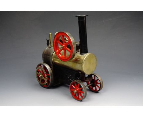 A Doll et Cie toy portable live steam engine, circa 1910 - 1920 