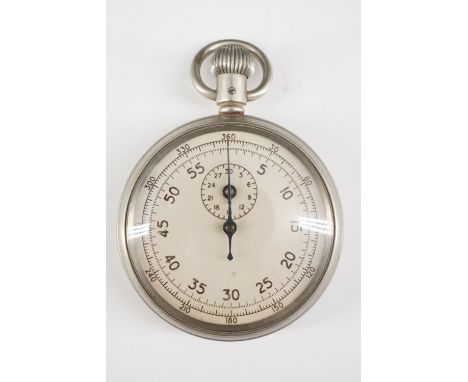 A British army 1/10 second stop watch / timer, (running when catalogued)