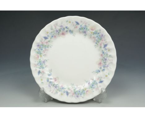 Extensive collection of Wedgwood 'Angela' tableware, including Tureen, trinket boxes, and ginger jar.