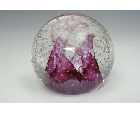 A Caithness 'Cauldron Ruby' paperweight, 'C63054'
