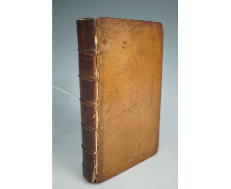 Samuel Johnson, "A Journey To The Western Islands Of Scotland", Strahan and Cadell, London, 1775, 8vo, 384 pp, calf with rais