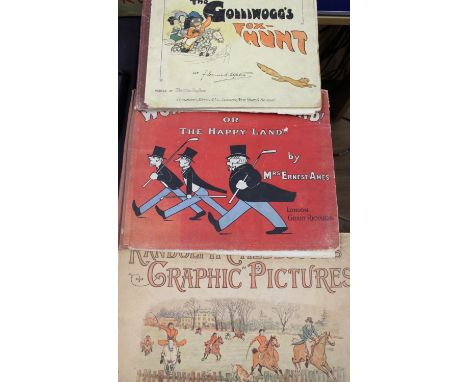 Wonderful England! Or Happy Land!', by Mrs Ernest Ames, London: Grant Richards. Together with 'Randolph Caldecott's Graphic P