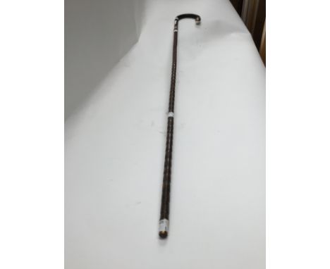 Silver  M+D walking stick