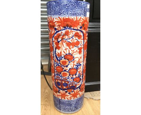 Modern Chinese, ceramic stick stand