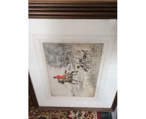 Four Henry Wilkinsons (sporting, hunting prints), limited edition, signed 