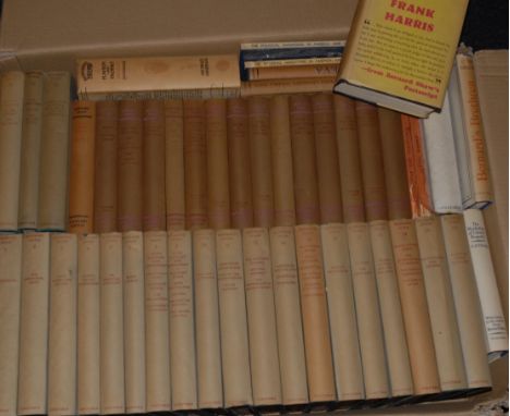 Bernard Shaw (George): The Works, 22 volumes only (of 33), copy number 384/1,000, first limited edition thus, London: Constab