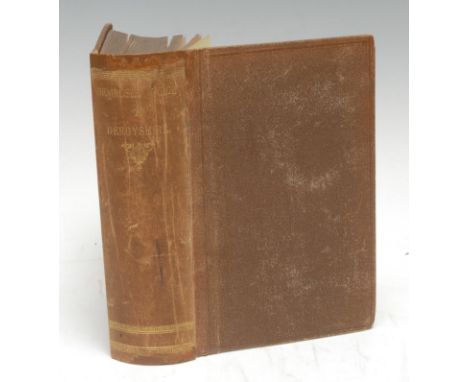 Local Interest - The Author's Own Pre-Publication Interleaved and Annotated Copy, [Wallis (Alfred)], Bemrose's Guide to Derby