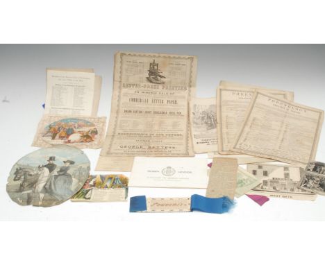 Ephemera - Medical &amp; Pseudoscience, two Victorian Phrenology Analysis of Organs certificates, for Sarah and George, the p