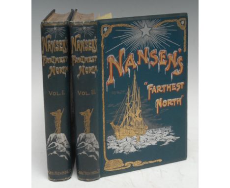 Arctic and Polar Exploration - Nansen (Fridtjof), The Norwegian Polar Expedition 1893-1896/"Farthest North" [...], two-volume