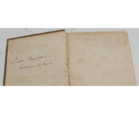 Byronmania, ?Association Copy, The ?Napier-St Clair Copy, The Works of Lord Byron, four harlequin volumes, mixed editions, Lo