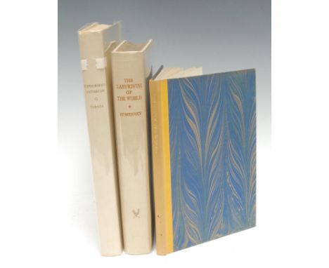 Golden Cockerel Press – Komensky (John Amos), Lutzow (Count, translator), &amp; Braby (Dorothea, illustrator), The Labyrinth 