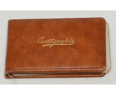 Autographs, Miscellaneous, a partially-filled 1930s album, including Derbyshire and Northamptonshire athletics teams, 1935, a