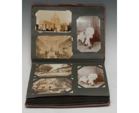 Photography - India - World War I - a photograph album, compiled by Corporal William Scott of the 6th Hampshire Battery, 3rd 