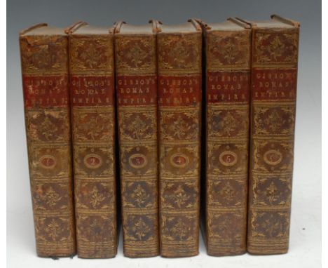 Gibbon (Edward), The History of the Decline and Fall of the Roman Empire, A New Edition, six-volume set, London: Printed for 