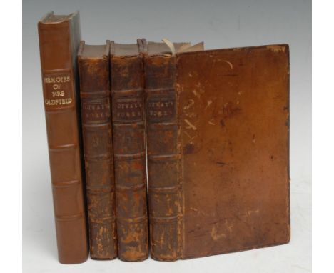 Drama and the Theatre - Egerton (William), Faithful Memoirs of the Life, Amours and Performances, of [...] Mrs. Anne Oldfield