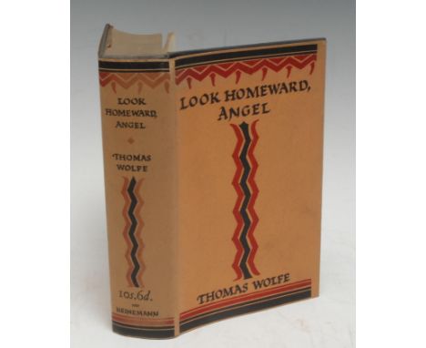 American Literature - Wolfe (Thomas), Look Homeward, Angel: A Story of the Buried Life, first edition, first impression, Lond