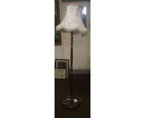 A BARLEY TWIST STANDARD LAMP