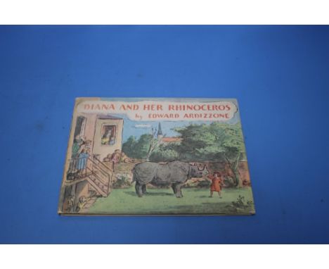 EDWARD ARDIZZONE - 'DIANA AND HER RHINOCEROS', first edition The Bodley Head, 1964 with two dustjacketsCondition Report:Dustj