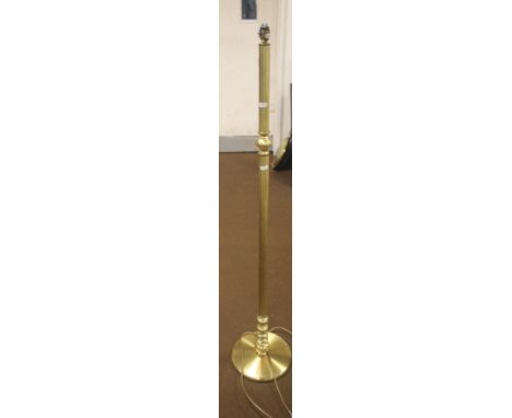 A BRASS STANDARD LAMP H 130 CM