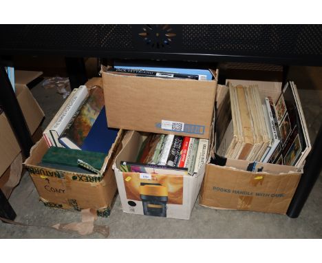 A large collection of miscellaneous books including art reference works