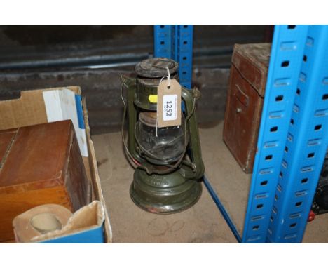 A Gremlin hanging oil lantern 