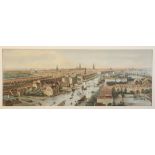 Panorama d'Amsterdam, litho uitgegeven in 1856