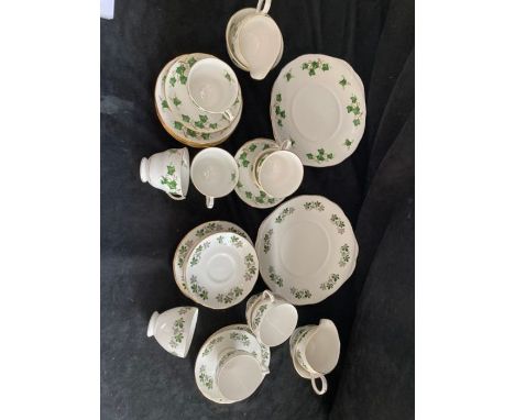 Selection of part tea sets and Irish ceramics.&nbsp; 1 Colclough part tea set, one gainsborough part tea set, 2 paragon Winch