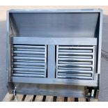 1 x Parry Overhead 240v Extractor Canopy Featuring a Casals BD9/9 Centrifugal M4 0.35Kw Fan