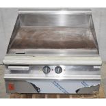 1 x FALCON Dominator Plus 800m Commercial Gas Stainless Steel Counertop Griddle - Model: E3481
