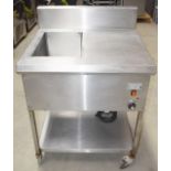 1 x Commercial Freestanding Stainless Steel Bain-Marie on Castors - 50-60hz, 230v
