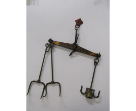 ANTIQUE PATENT BALANCE SCALES, by W &amp; T Avery, class C to weigh 4lb 