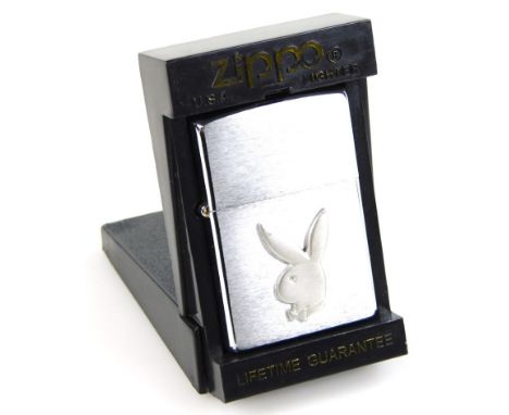 A Zippo Playboy Bunny lighter, 6cm high. (in outer case)