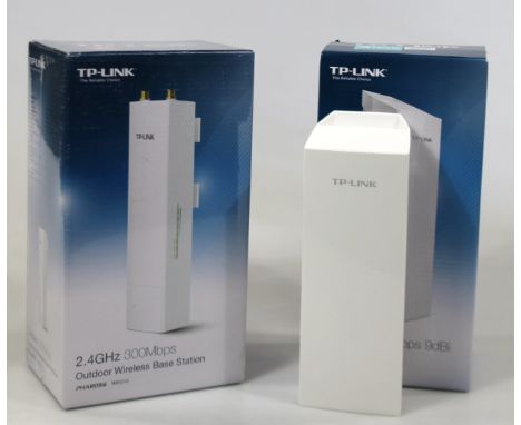 A TP-Link 2.4 GHZ PHARDS wireless network (boxed), and similar item.