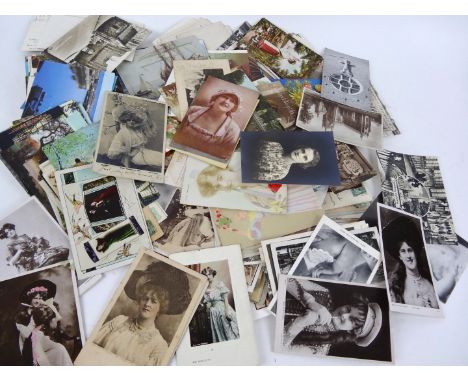 Various early 20thC and later postcards, portrait cards, scenery, Famous Tapestries, early 20thC and later cards, figures, Re
