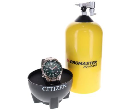 Citizen - Promaster Automatic 200m Titanium Diver's Watch. Citizen (Miyota) Cal. 8204 automatic movement. Case back reference