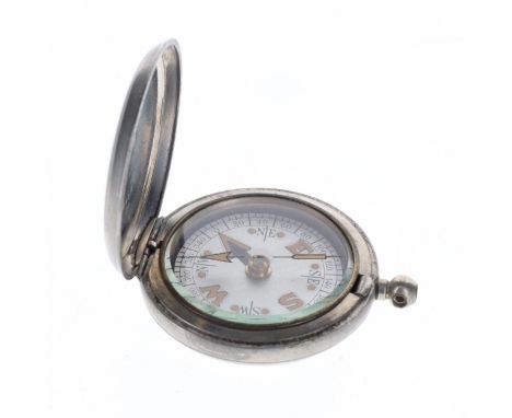 WW1 1917 Dated Military Compass, Maker Dennison Birmingham