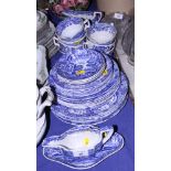 A Spode "Italian" part dinner service