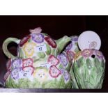 A quantity of Western House "Pansy" pattern china