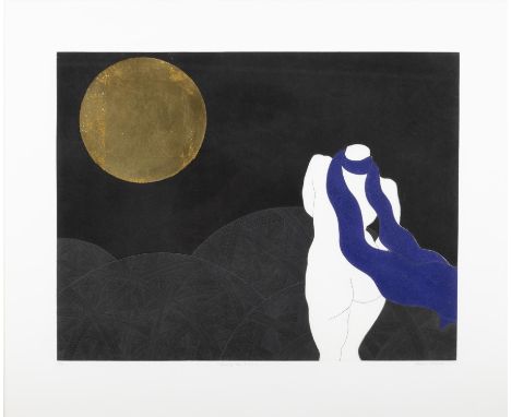 Yoko Akino (b.1967) Toward the Moon Etching, 41 x 51cm Signed and numbered 9/10Provenance: Graphic Studio Gallery, Dublin lab
