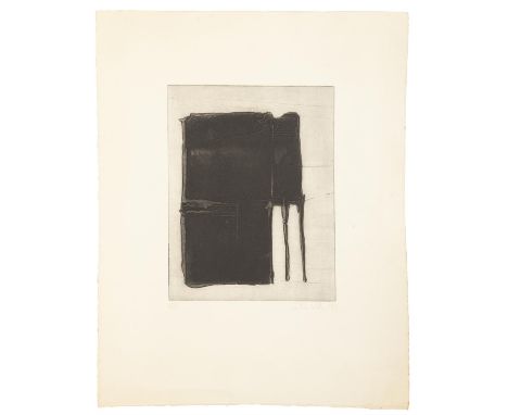 CORBAN WALKERUntitledEtching, 20.5 x 16cmEdition 5/5Signed and dated 1993