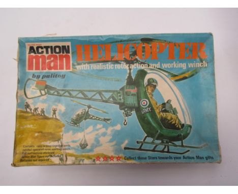 A Palitoy Action Man helicopter box only, no contents 