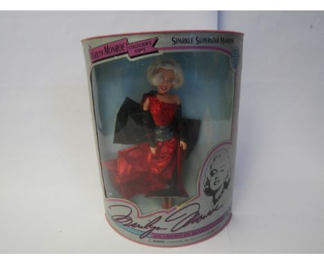 A boxed Marilyn Monroe Collector's Series "Sparkle Superstar Marilyn" doll 