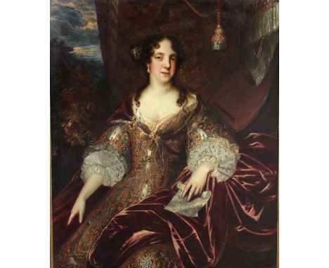 18th Century English School after Sir Peter Lely (1618 - 1680)"Catherine of Braganza 1638-1705 - Queen of Charles II," O.O.C.